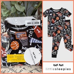 Little Sleepies Slam Dunk 2 Piece Pajama Set